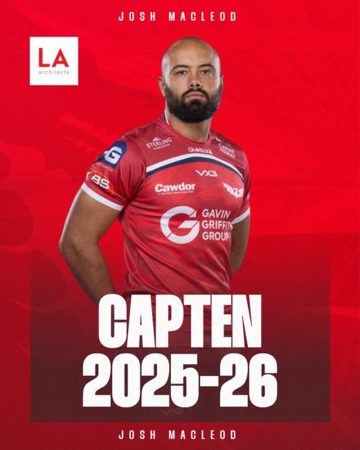 Scarlets captain Josh Macleod